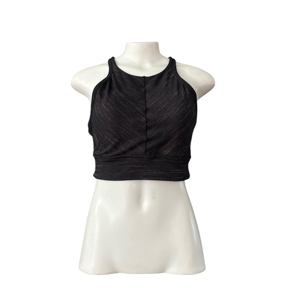 PrAna Multicolor Sports Bra Medium Yoga Fitness Activewear Crop Top